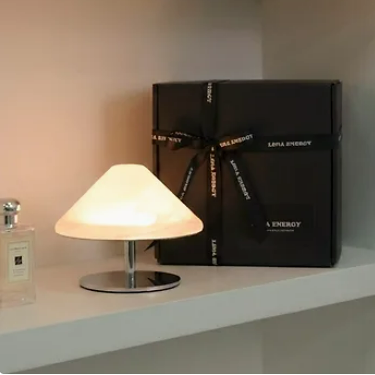 Cone Table Lamp — Black Gift Box