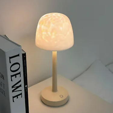 Marble Pattern Dome Lamp