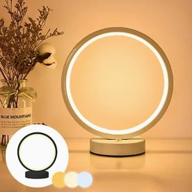 Pleated Stem Table Lamp