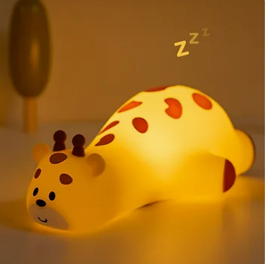 Sleeping Giraffe Lamp