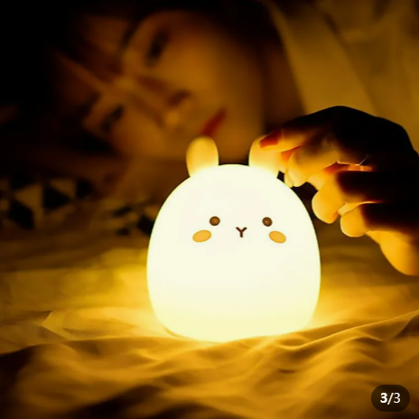 Round Bunny Lamp